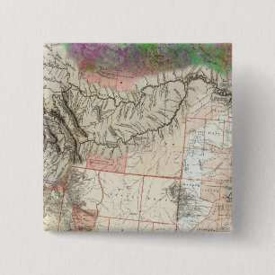 Badge Carré 5 Cm Lewis et Clark