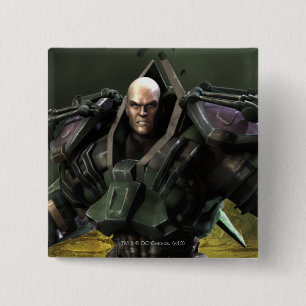 Badge Carré 5 Cm Lex Luthor