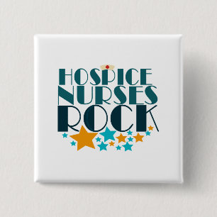 Badge Carré 5 Cm L'hospice soigne la roche