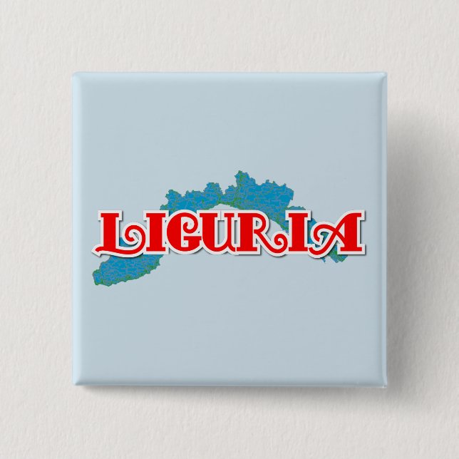 Badge Carré 5 Cm Ligurie (Devant)