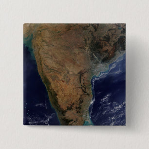 Badge Carré 5 Cm L'Inde du sud 2