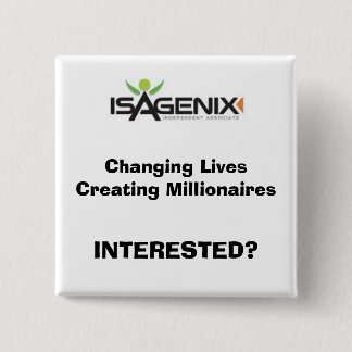 Badge Carré 5 Cm LivesCreating logo_independant et changeant