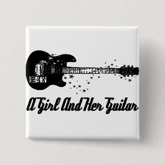 Badge Carré 5 Cm Logo 2" Pin/bouton