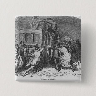 Badge Carré 5 Cm L'omnibus de bastille