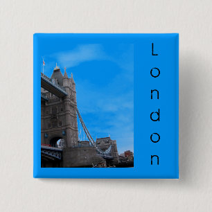 Badge Carré 5 Cm London Bridge