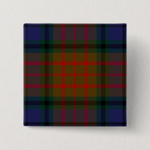 Badge Carré 5 Cm Longford County Irish Tartan