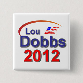 Badge Carré 5 Cm Lou Dobbs 2012