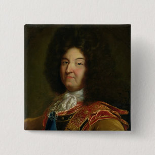 Badge Carré 5 Cm Louis XIV