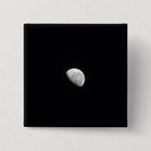 Badge Carré 5 Cm Lune de affaiblissement 2