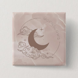 Badge Carré 5 Cm Lunes