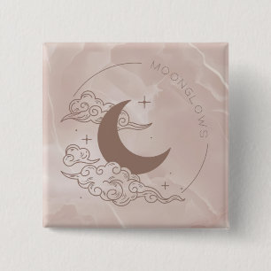 Badge Carré 5 Cm Lunes