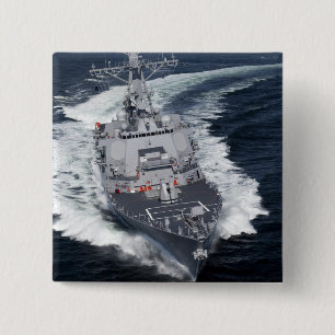 Badge Carré 5 Cm L'unité de mise en service Jason Dunham