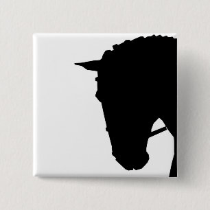 Badge Carré 5 Cm Lusitano