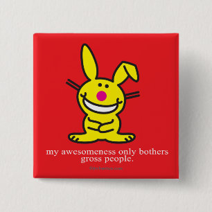 Badge Carré 5 Cm Ma conscience
