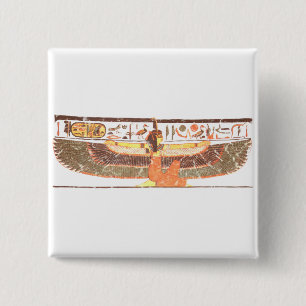 Badge Carré 5 Cm Maat-Nefertari