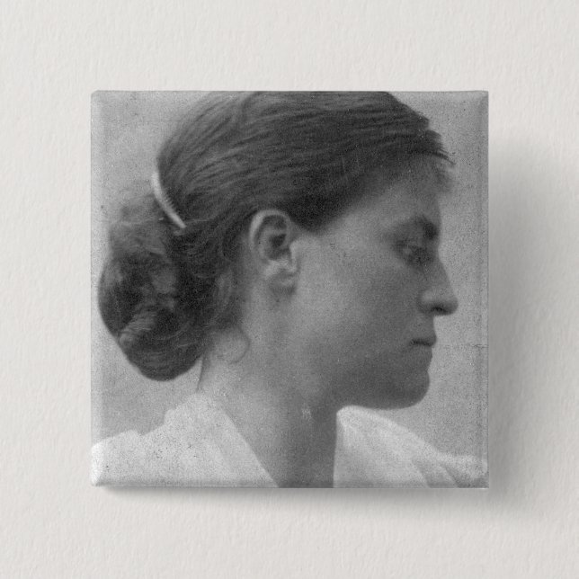 Badge Carré 5 Cm Madame Béatrice Thynne (Devant)