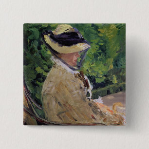 Badge Carré 5 Cm Madame Manet de Manet chez Bellevue