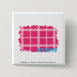 Badge Carré 5 Cm Magenta 4 de plaid