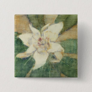 Badge Carré 5 Cm Magnolia grandiflora