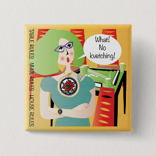 Badge Carré 5 Cm Mah Jongg Dit Kvetching