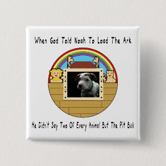 Badge Carré 5 Cm Mais Le Pit Bull