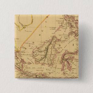Badge Carré 5 Cm Malaisie