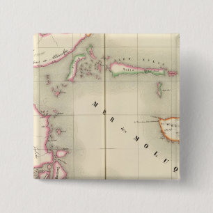 Badge Carré 5 Cm Maluku Oceania no 21