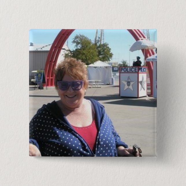 Badge Carré 5 Cm Maman (Devant)