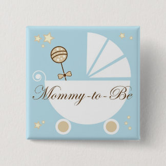 Badge Carré 5 Cm Maman à être