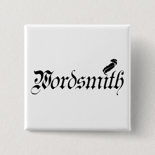 Badge Carré 5 Cm Manieur de mots