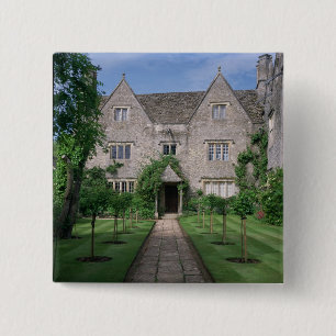 Badge Carré 5 Cm Manoir de Kelmscott (photo)