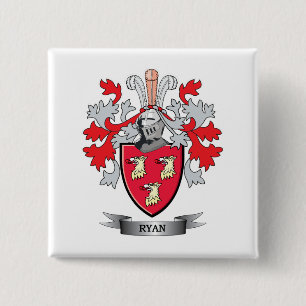 Badge Carré 5 Cm Manteau de Ryan des bras