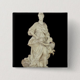 Badge Carré 5 Cm Marie Leszczynska comme Juno, 1731
