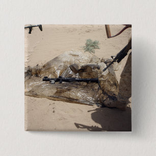 Badge Carré 5 Cm Marines