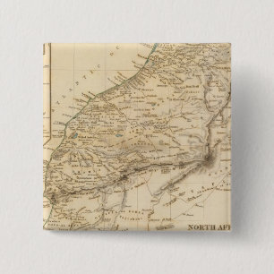 Badge Carré 5 Cm Maroc 2