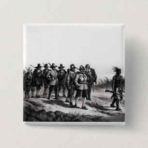 Badge Carré 5 Cm Mars des milles Standish