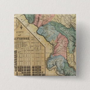 Badge Carré 5 Cm Maryland 8