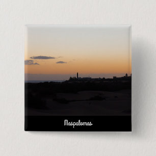 Badge Carré 5 Cm Maspalomas