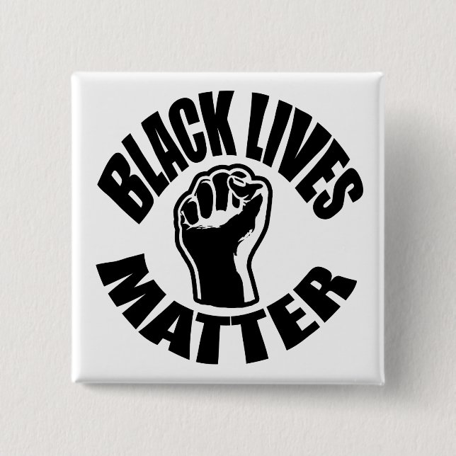 BADGE CARRÉ 5 CM "MATIÈRE NOIRE DES VIES " (Devant)