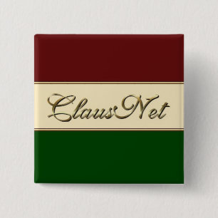 Badge Carré 5 Cm Membre de ClausNet