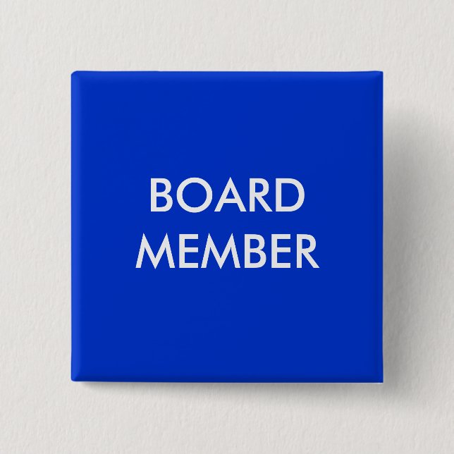 Badge Carré 5 Cm membre du conseil (Devant)