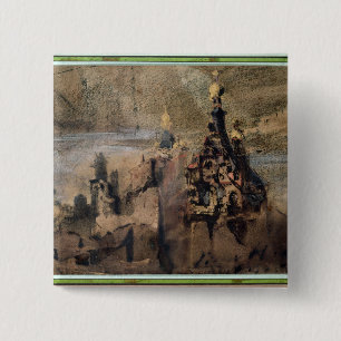 Badge Carré 5 Cm Mémoire de l'Espagne, 1850