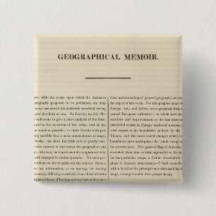 Badge Carré 5 Cm Mémoires géographiques 4