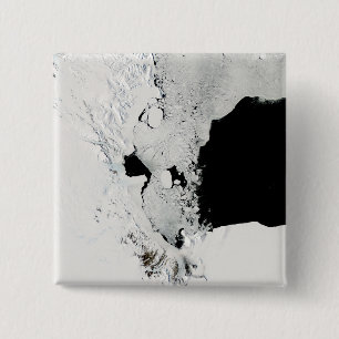 Badge Carré 5 Cm Mer de Ross, Antarctique