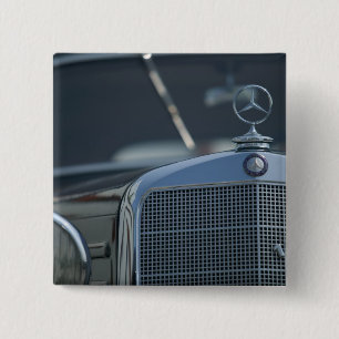 Badge Carré 5 Cm Mercedes antique 4