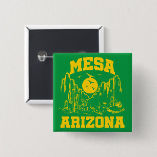 Badge Carré 5 Cm Mesa, Arizona