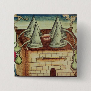 Badge Carré 5 Cm Méthodes de distillation