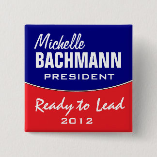 Badge Carré 5 Cm Michelle Bachmann 2012