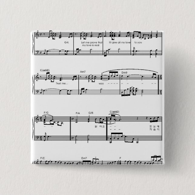 Badge Carré 5 Cm Miduhyo (Devant)