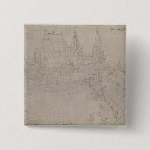Badge Carré 5 Cm Minster à Aix-la-Chapelle, 1520